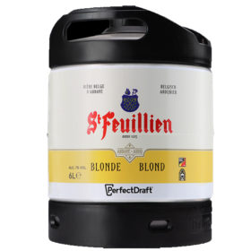 st feuillien blonde fût 6 litres