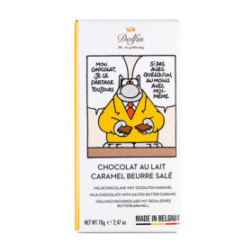 le chat lait caramel beurre sale 70g